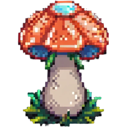 glowing mushroom emoji