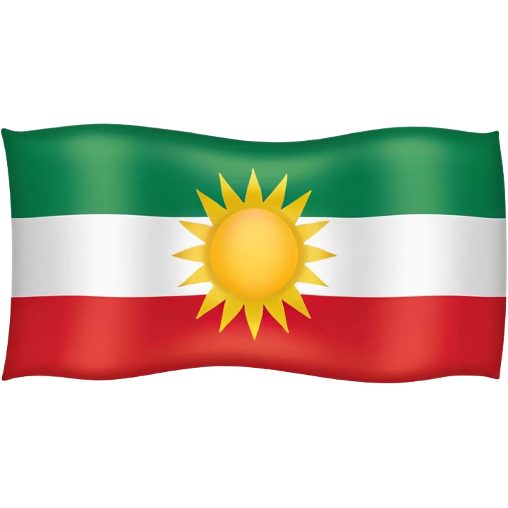 kurdistan flag emoji