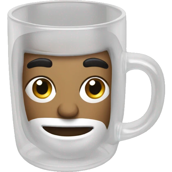 Clear grande mug emoji