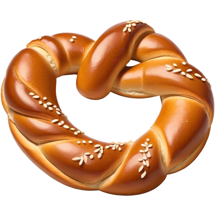 Sexy pretzel emoji