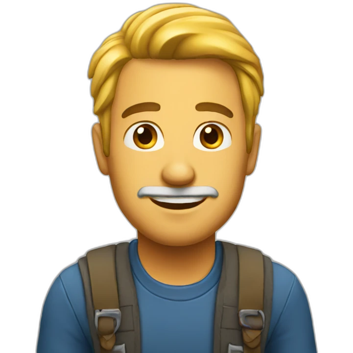 man comming emoji