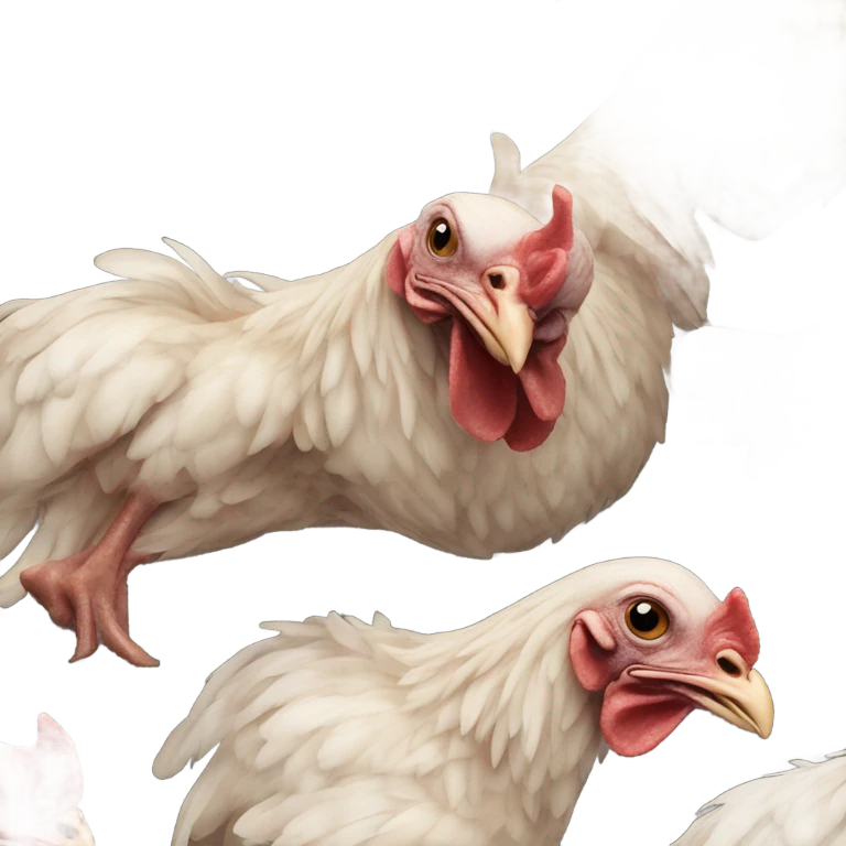 chicken carcass emoji