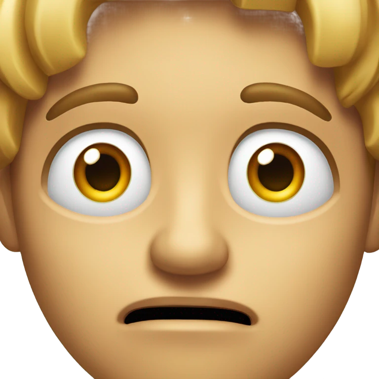Shocked emoji