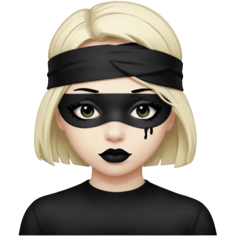 blindfolded emo emoji