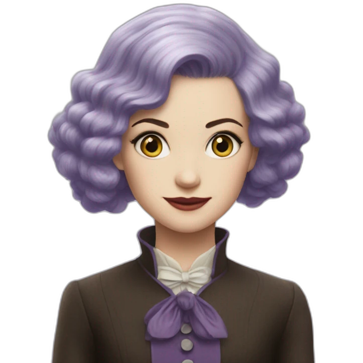 violet from series of unfortunate events emoji
