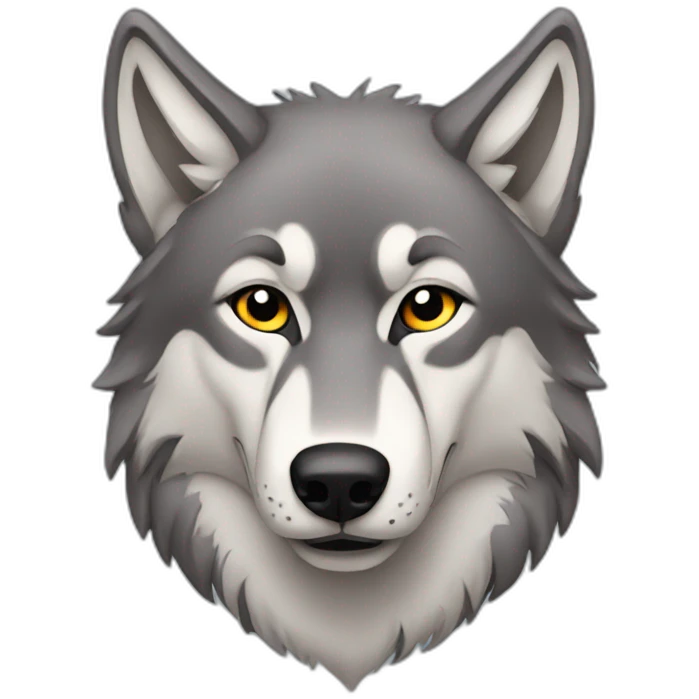 Wolf emoji
