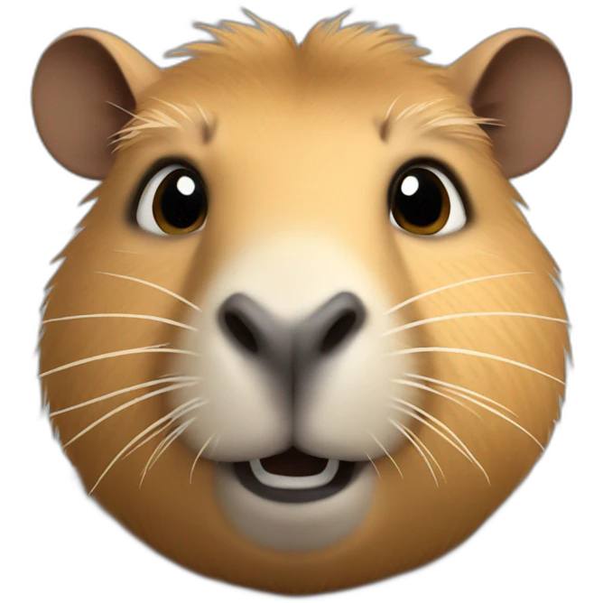 capybara judoka emoji
