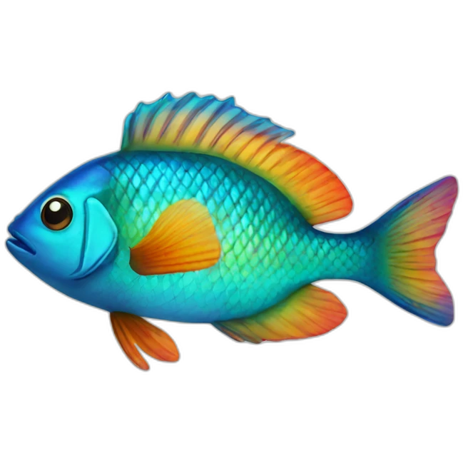 colorful fish emoji