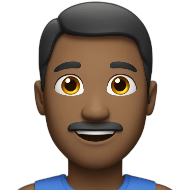 man says hello  emoji