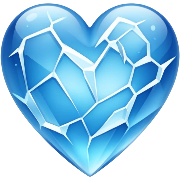 frozen heart emoji