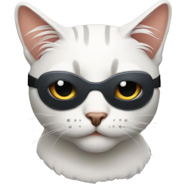 cat wearing an eyepatch emoji