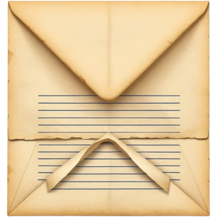 A letter  emoji