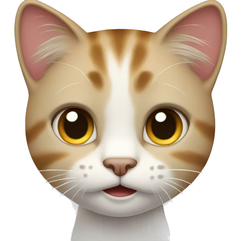 cat say bye bye emoji