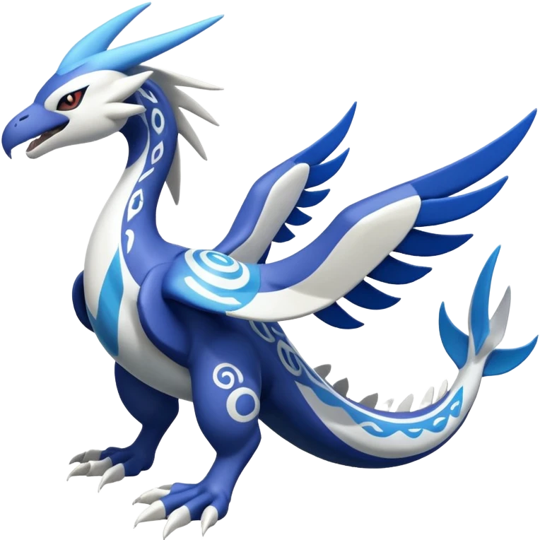 Lugia-Silvally-Zeraora-Kyogre-Latios-fusion-creature (full body) emoji