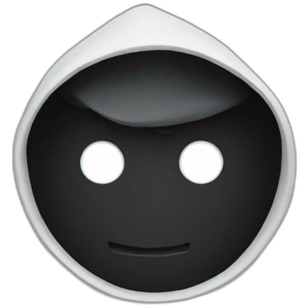 Alan Walker with his logo emoji