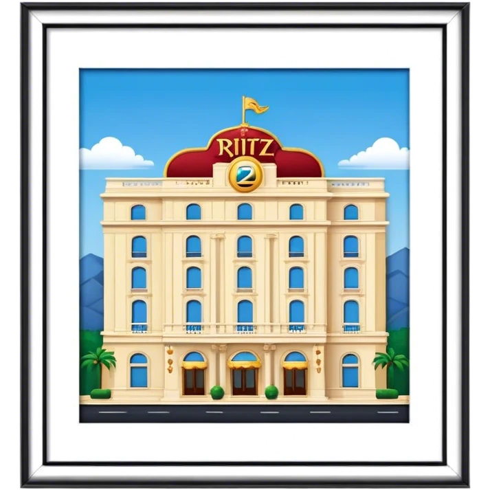 Ritz hotel emoji