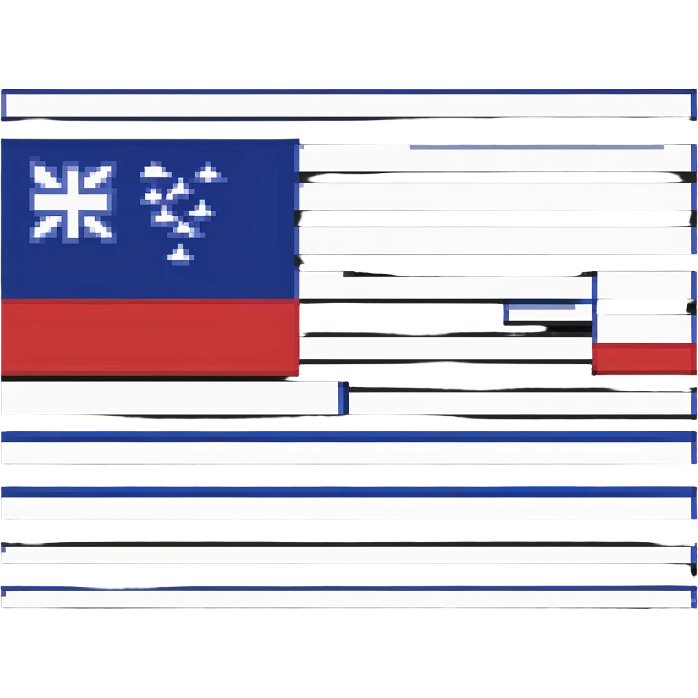 flag with red, blue and white stripes emoji