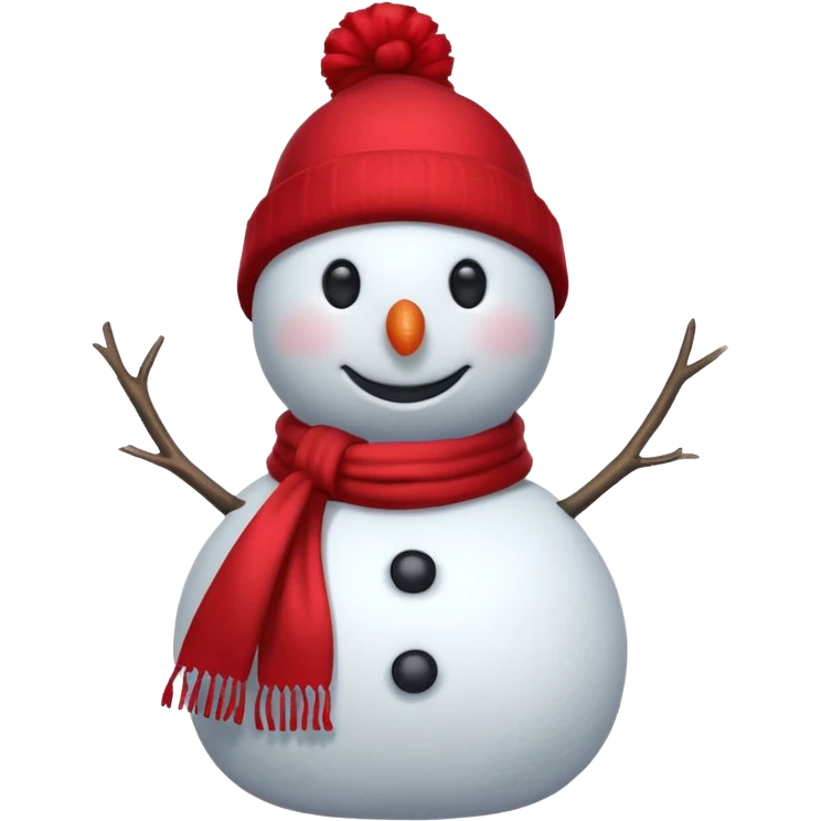 a snowman in a red scarf with the SW logo and a red New Year's hat emoji