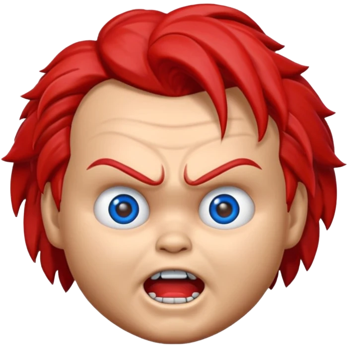 Un emojin de chuky emoji