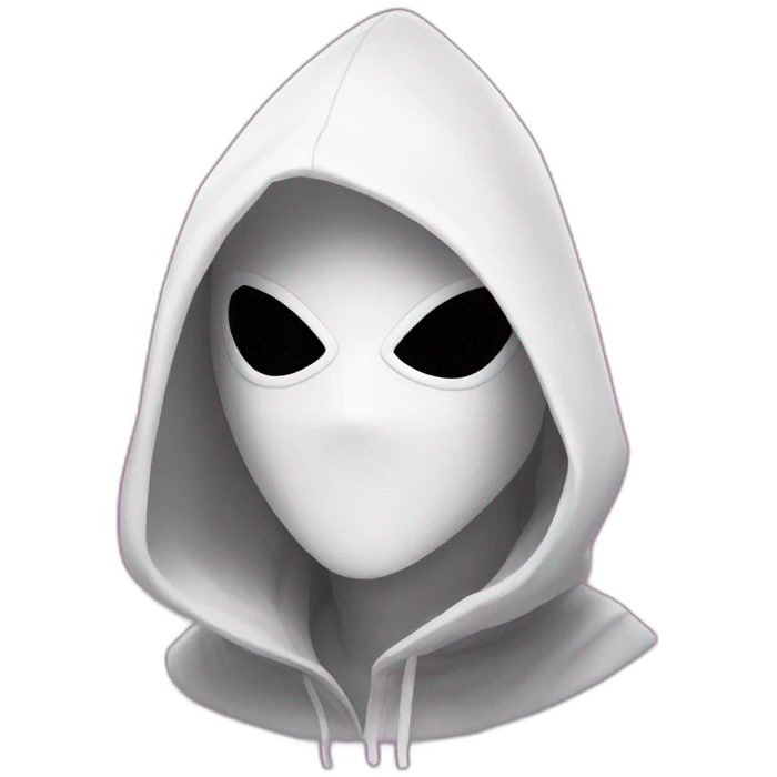 spider gwen in mask and hood emoji