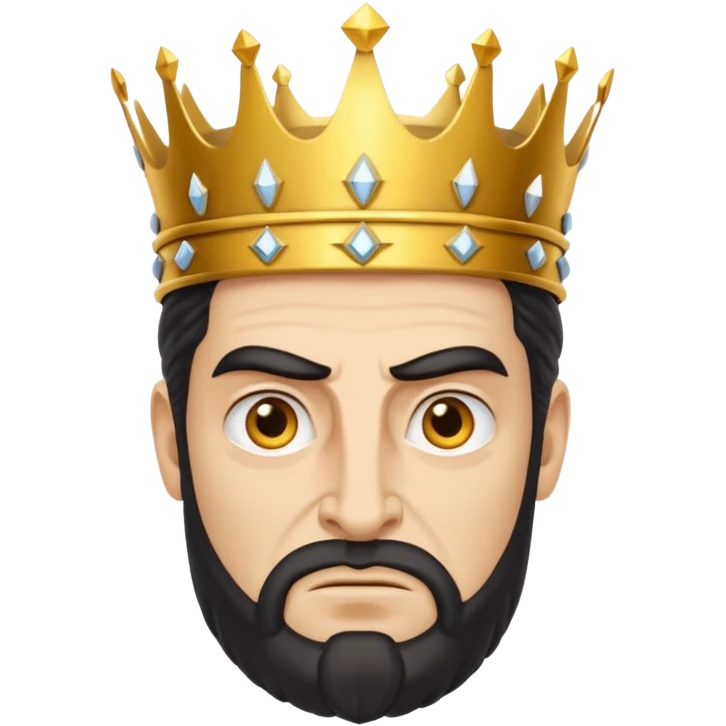 evil ancient greek king emoji