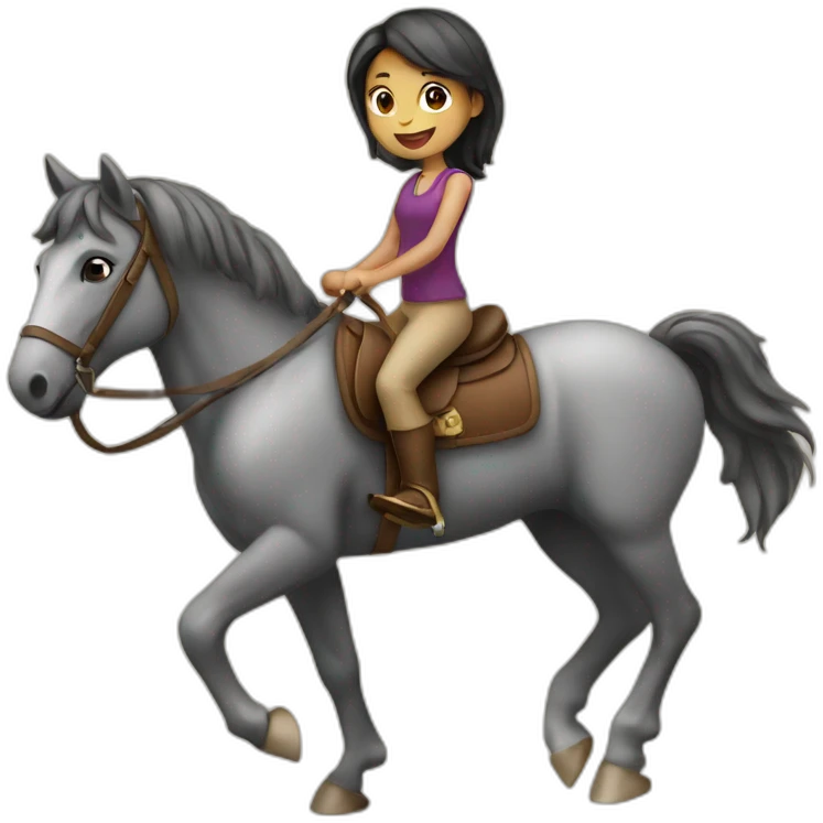 girl_riding_horse emoji