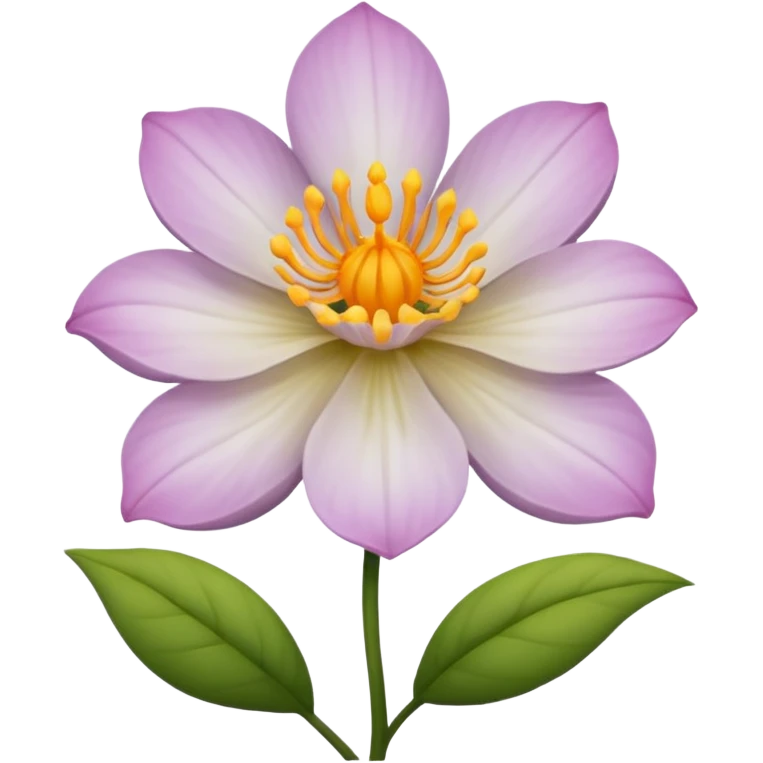 flor de lótus sem cor emoji