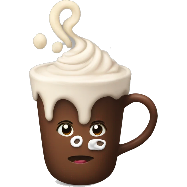 Hot chocolate emoji
