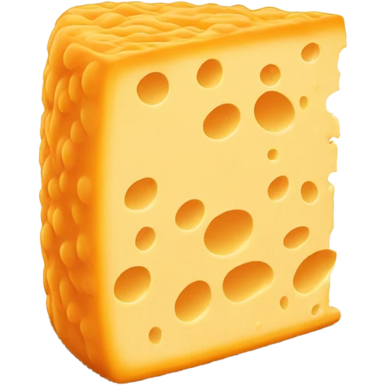 Cheese doodle emoji