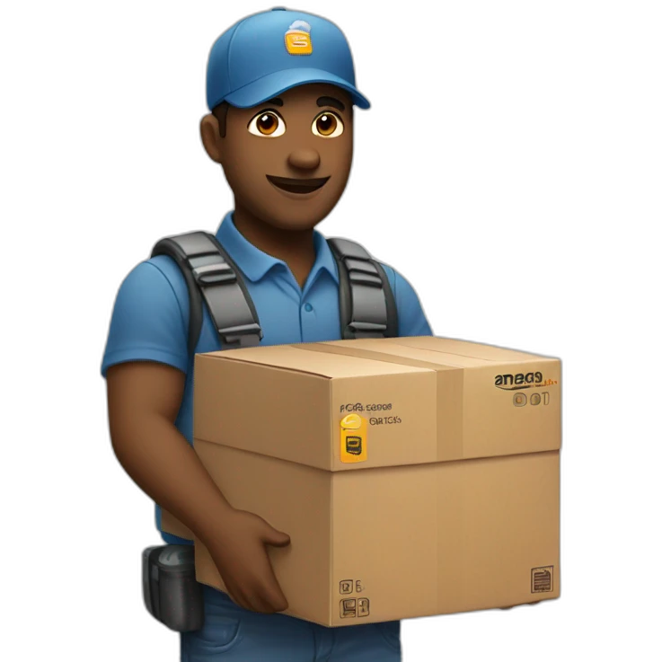 amazon delivery driver emoji