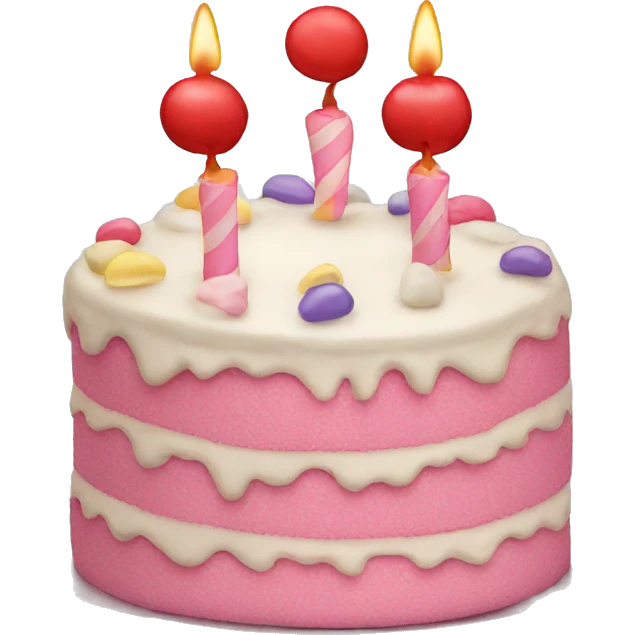 Birthday cake emoji