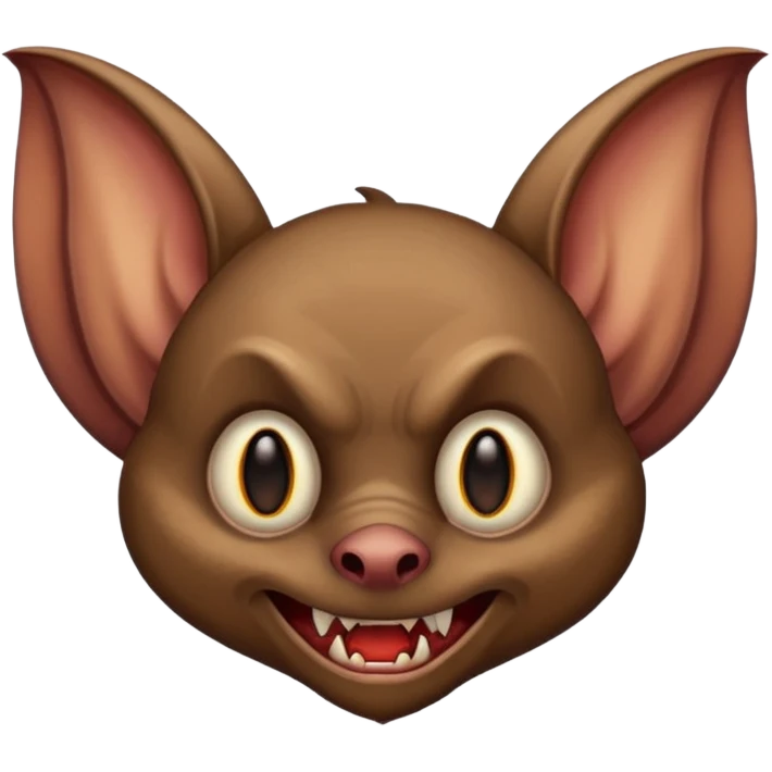 Vampire bat emoji