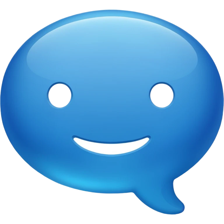 chat bubble emoji