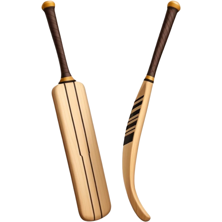 Cricket bat emoji