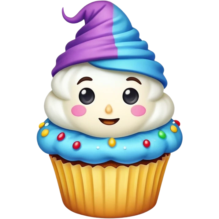 Cupcake mage emoji