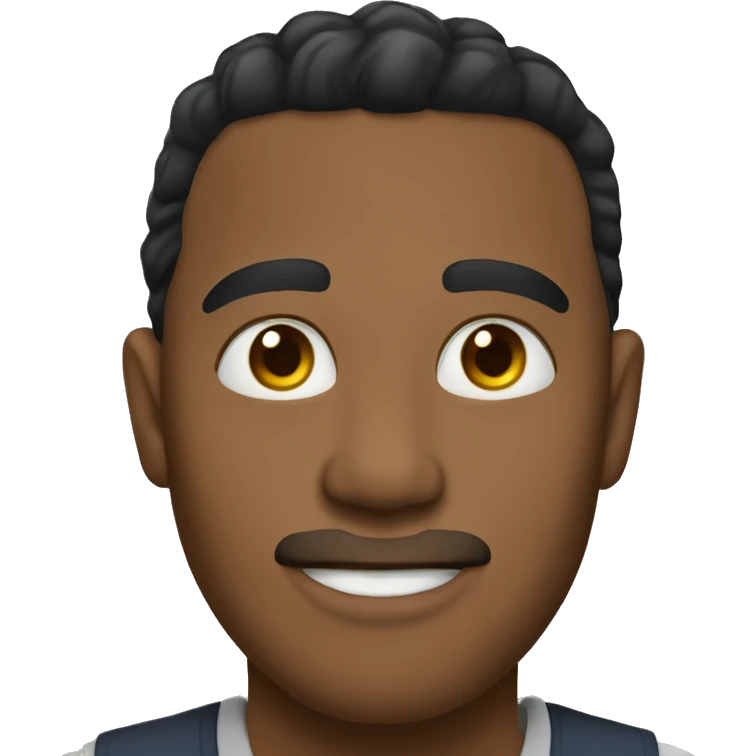 Черно белый кот emoji
