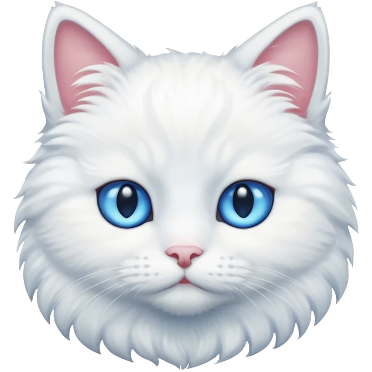 White cat emoji