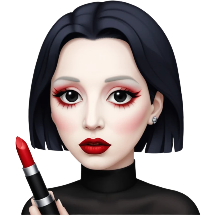 Marilyn Manson red emoji