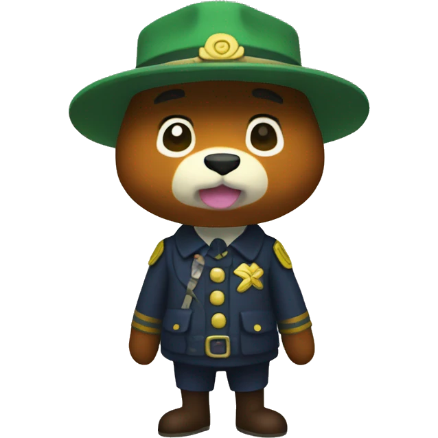 Marshal animal crossing emoji