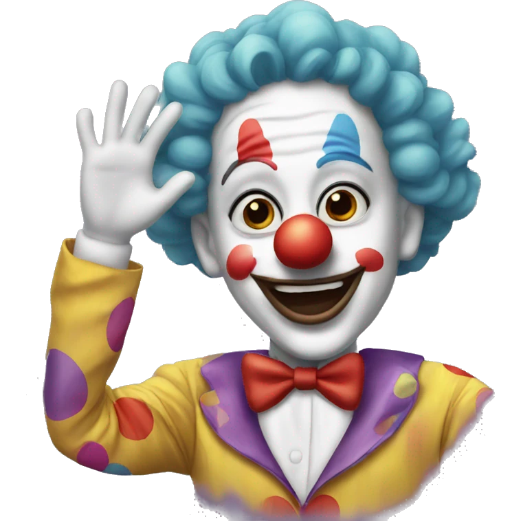 clown salute emoji