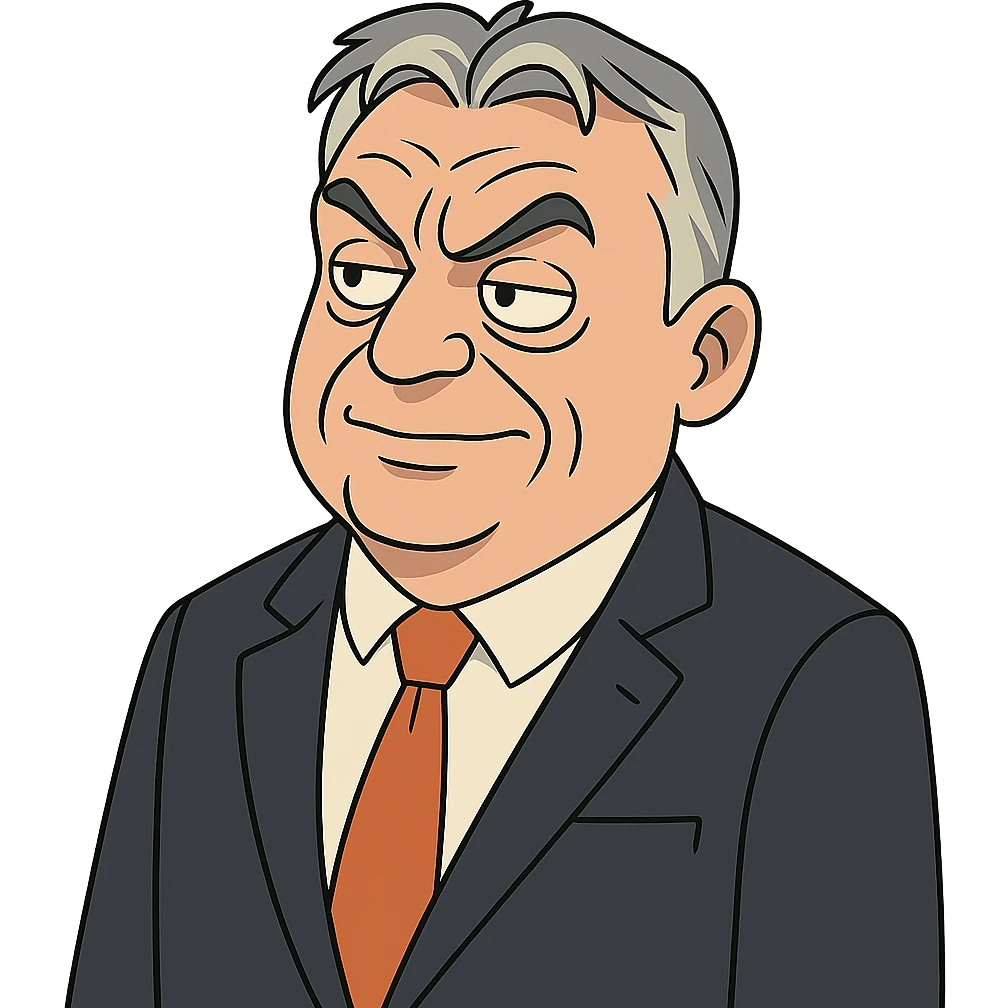 cool depiction of Viktor Orbán emoji