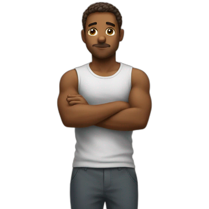 In thought pose emoji