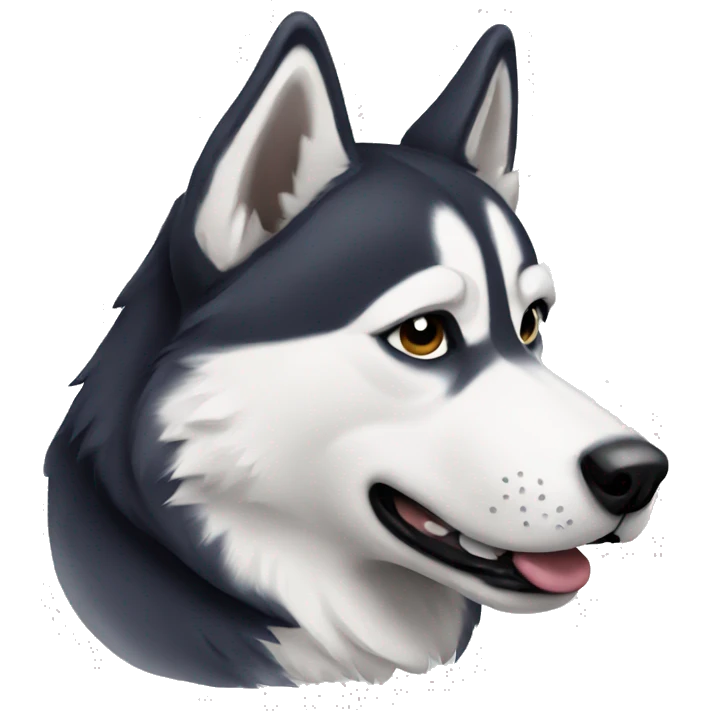 Husky emoji