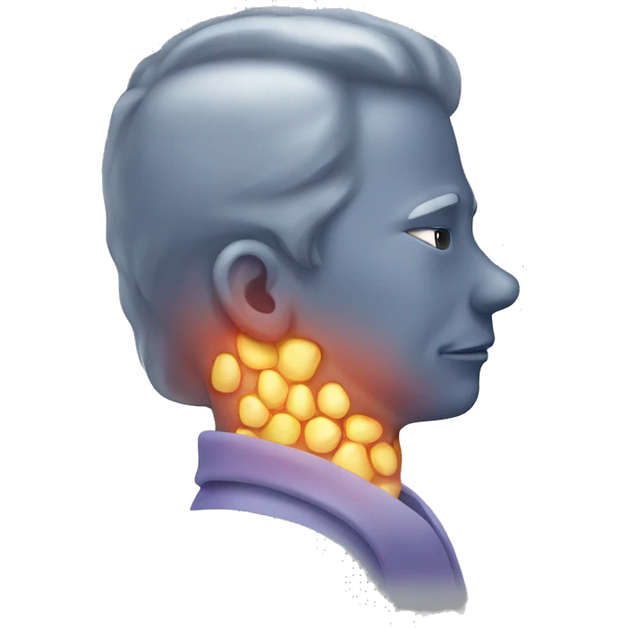 Neck pain emoji