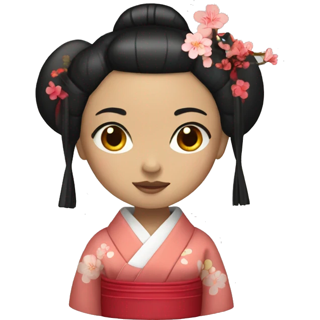 geisha girl emoji