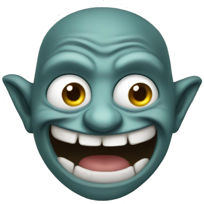 Troll face emoji