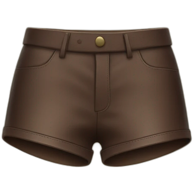 leather shorts emoji