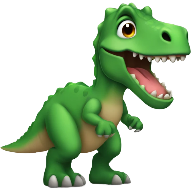 Me as a dinosaur  emoji