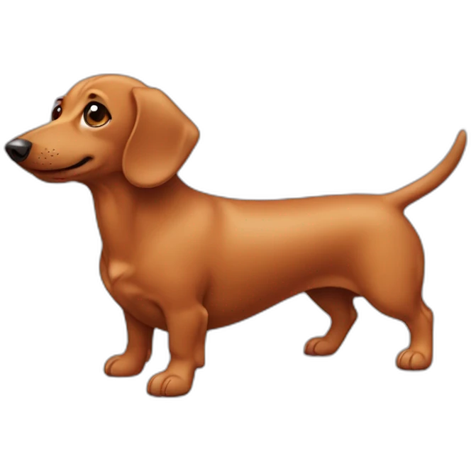 sausage dog emoji