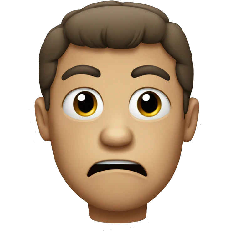 Angry emoji